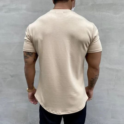 Herren-T-Shirt, Träningströja, Qualität, Andrei, leicht, atmungsaktives Material-4