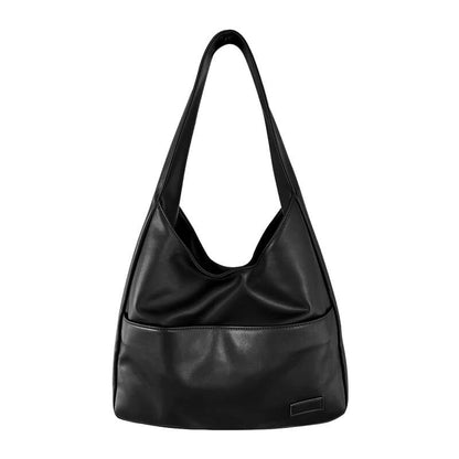 Damen-Hobo-Tasche Synthetisches Leder mit geräumigem Fach 9
