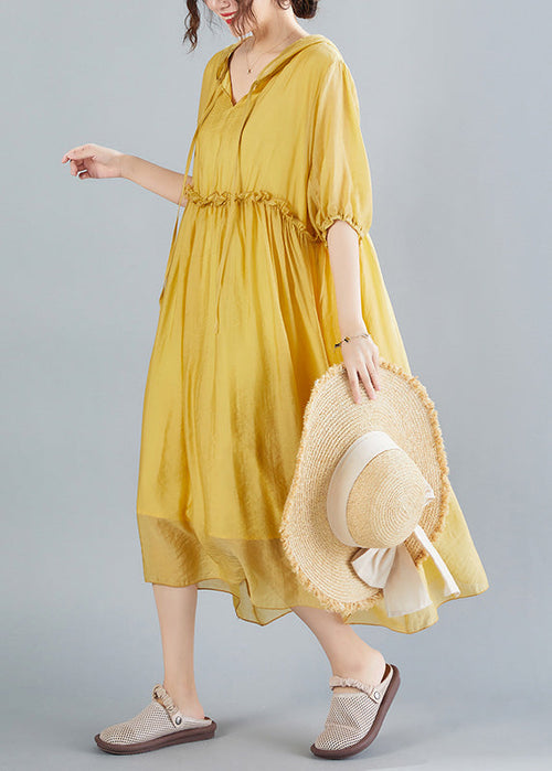 Damen-Kleid, lässig, leichtes Polyester 0