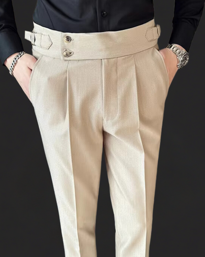 Variant image for Herren-Hose, verstellbarem Bund, klassischen Schnitt, aus Polyester-Baumwolle-25
