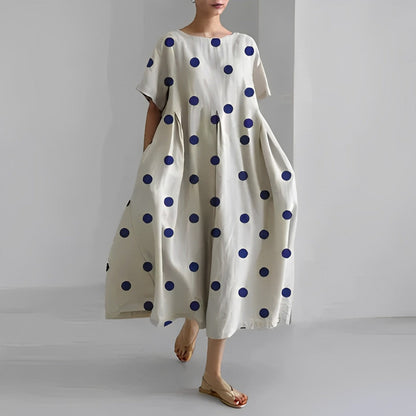 Boho-Kleid für Frauen mit Blumenmuster – Leichte Polyester-Mischung, Casual und semi-formell, erhältlich in S, M, L 14