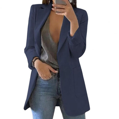 Variant image for Damen-Blazer, lang, maßgeschneidert, luxuriöse Wolle-49