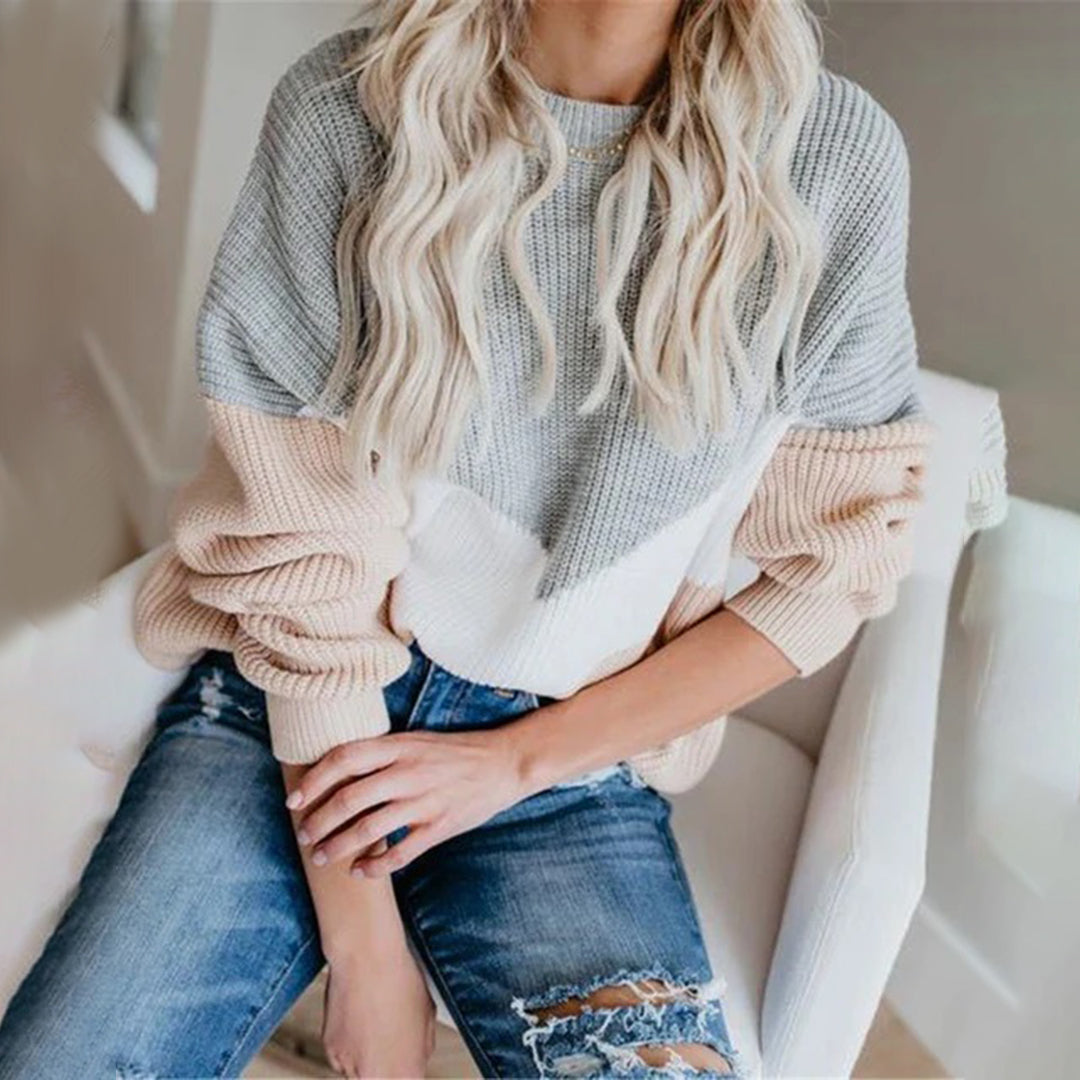 Variant image for Damen-Strickpullover, lässiges Design, weiches Material-9