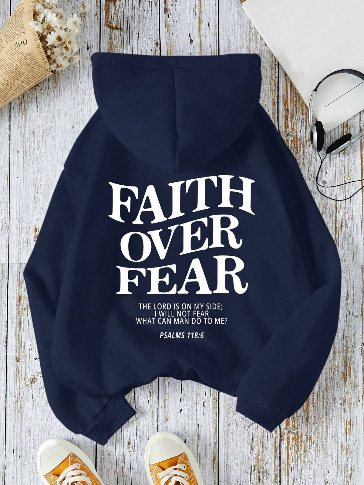 Langer Hoodie Damen Lässige Polyester mit Verstellbarer Kapuze-1