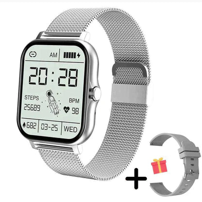 Herren-Smartwatch, mit Gesundheitsüberwachung und wasserabweisendes Design 8