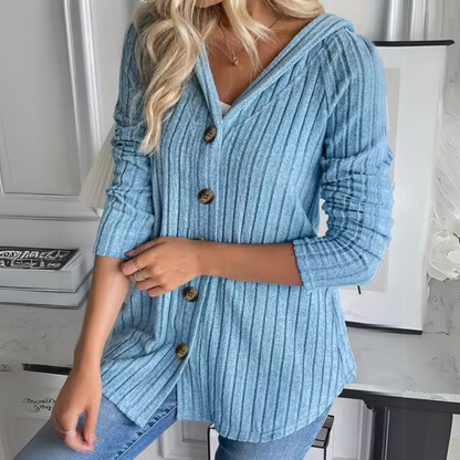 Damen-Strickpullover, mit Knöpfe, aus weicher Wolle-5