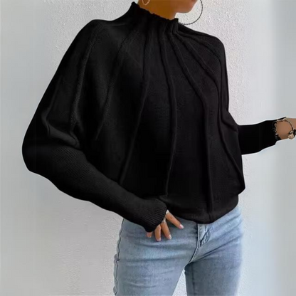 Damen-Strickpullover mit eleganten Ärmeln aus weichem Material – perfekt für alle Anlässe 6