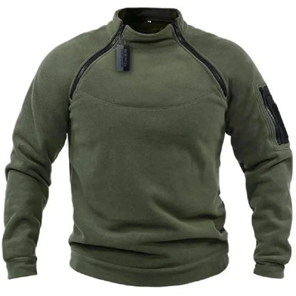 Langärmeliger Herren-Pullover, winddicht, bequem, atmungsaktiv, strapazierfähig-1