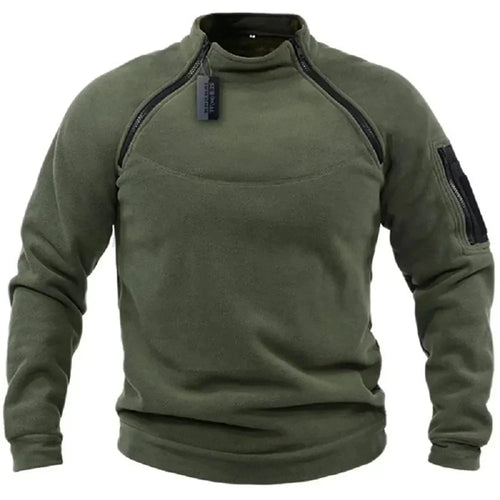 Langärmeliger Herren-Pullover, winddicht, bequem, atmungsaktiv, strapazierfähig-1