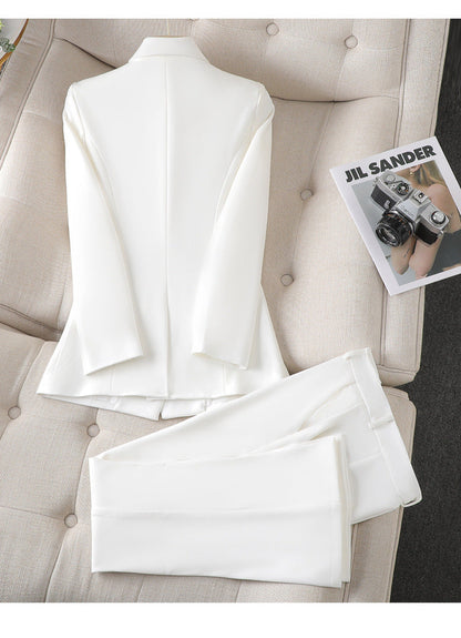 Variant image for Damen Blazer und Hose Set Elegant Langlebiger Stoff-1