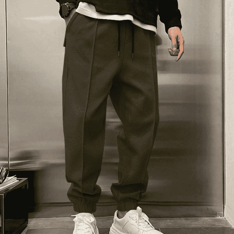 Variantenbild für bequeme Damen-Jogginghose mit hohem Bund aus 100 % Baumwolle-41