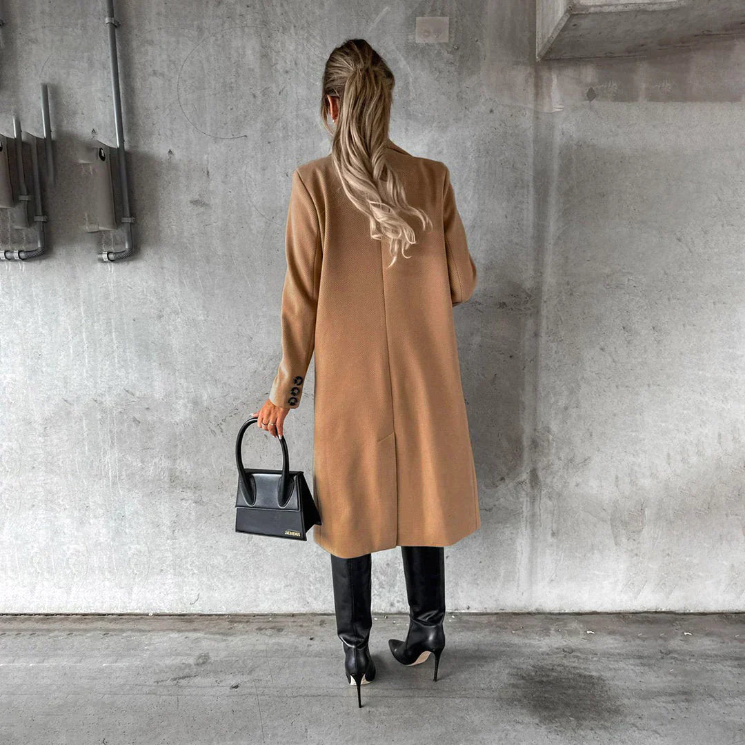 Damen Winterjacke Lang Modernes Design Hochwertige Synthetikfasern 5