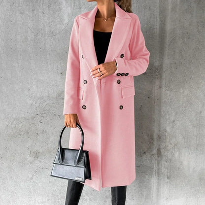 Damen Winterjacke Lang Modernes Design Hochwertige Synthetikfasern 7