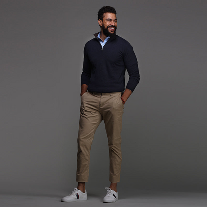 Herrenhemd Slim Fit, gemustert, aus 100% Baumwolle, hellblau-4