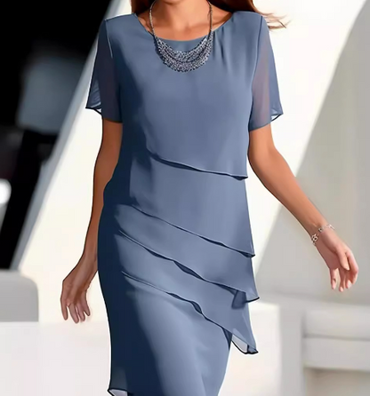 Schöne Damenkleider, ärmellos, Mini, Kleid, leichte Stoffe-1
