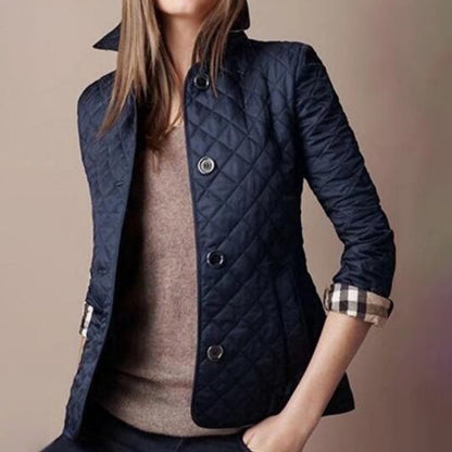 Variant image for Damenjacke Modern Seiden-Baumwollmix Schmale Passform Polyester-16