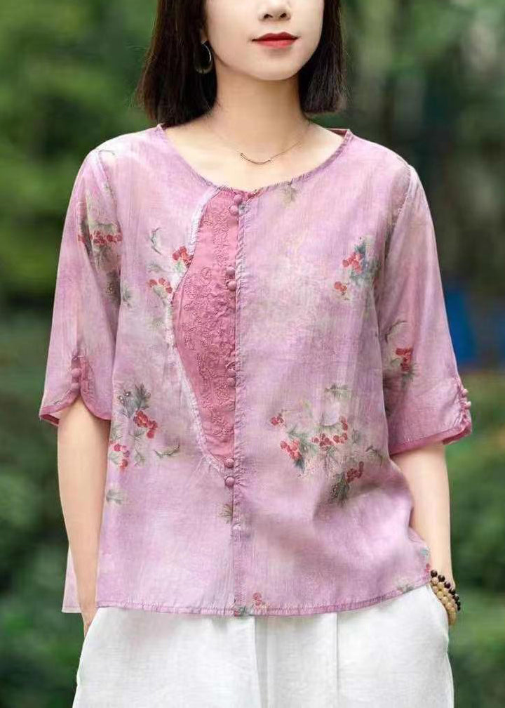 Damenbluse modernes leichtes Polyester-2