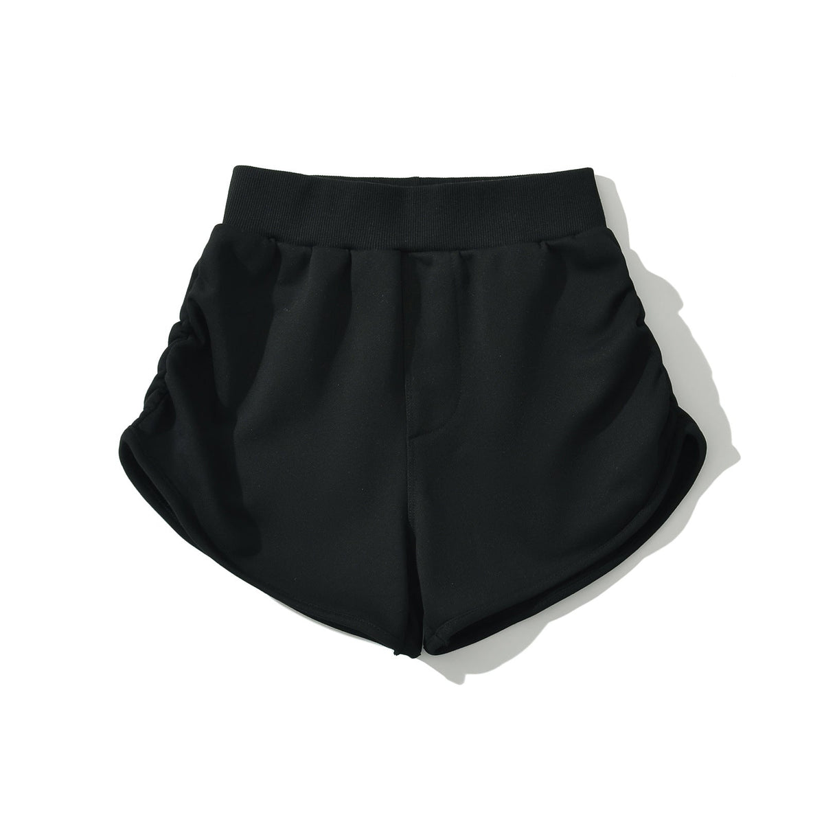 Damen-Freizeitshorts, sportlich, atmungsaktives Material, hohe Taille 6