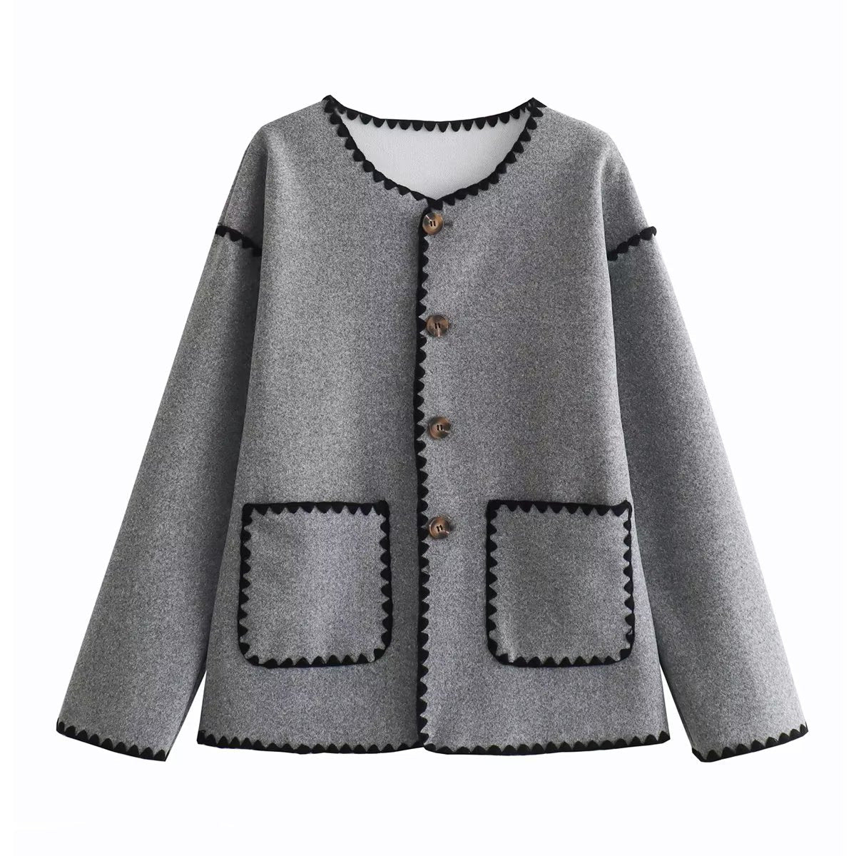 Variant image for Damen-Rock, kurz, Fleece, mit Farbblock, Chenille-9