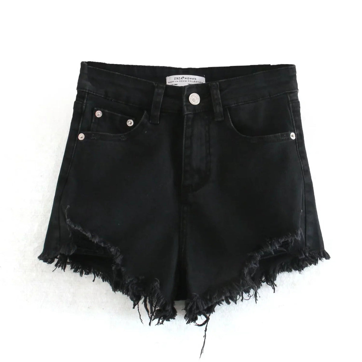 Damen-Denim-Shorts, lässiges Design, hochwertiger Denim 1