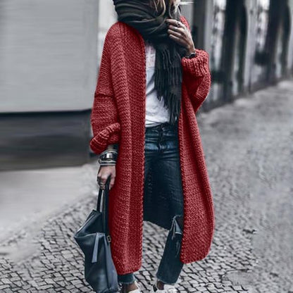 Variantenbild für Damen-Wintercardigan, schlicht, 100 % Acryl-8