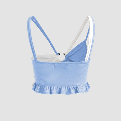 Damen Ernte-Top Leichtes Stretchy Polyester-2