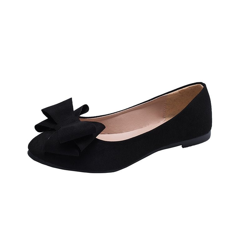Damen-Ballerinas, Schlaufenapplikation, rutschfeste Sohle, weiches Material 9