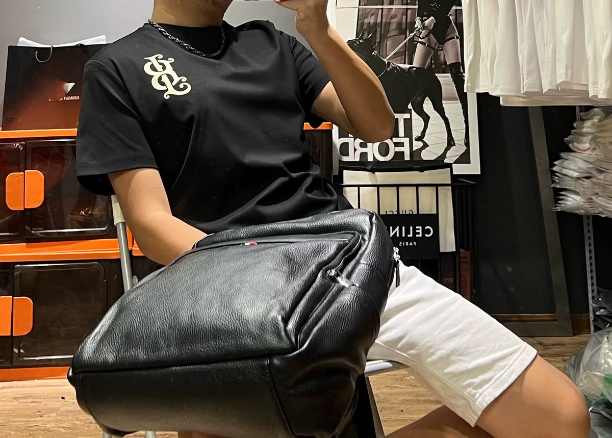 Herren-T-Shirt, klassischer Rundhals, Langfaserbaumwolle, Qualität-2