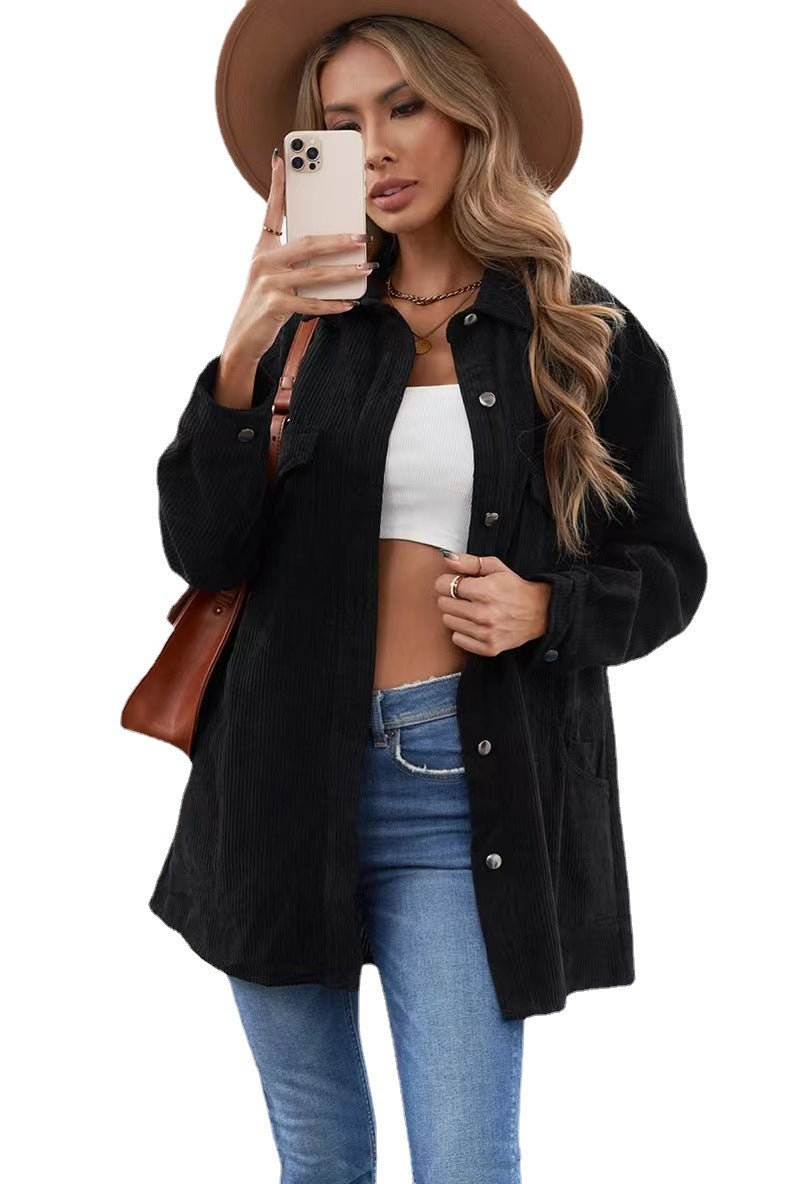 Damenjacke Leicht Polyester Modernes Design für Damen-4