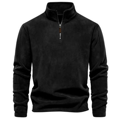 Herren-Fleecejacke, Velours, Design, dickes Polyester 5