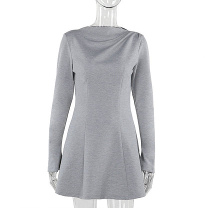 Variant image for Damen-Kleid, lang, elegant, Schnitt, Stretchmaterial-1