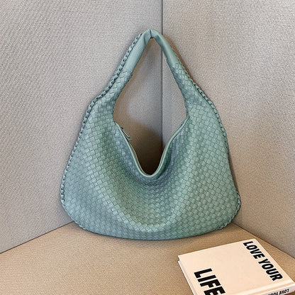 Variant image for Damen Schultertasche Gewebtes Design Langlebiges Material-10