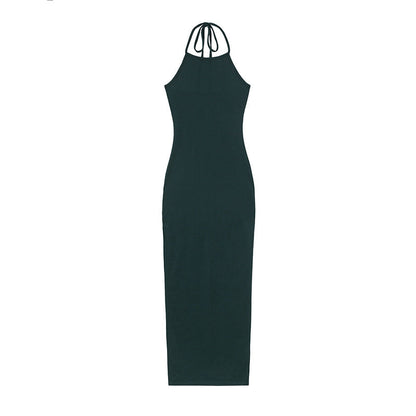 Damen-Midikleid, Bodycon, Polyester-6
