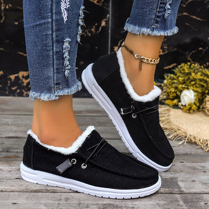 Herrenwalkingschuhe, Textil, mit Fleece-Innenfutter, Gummisohle-6