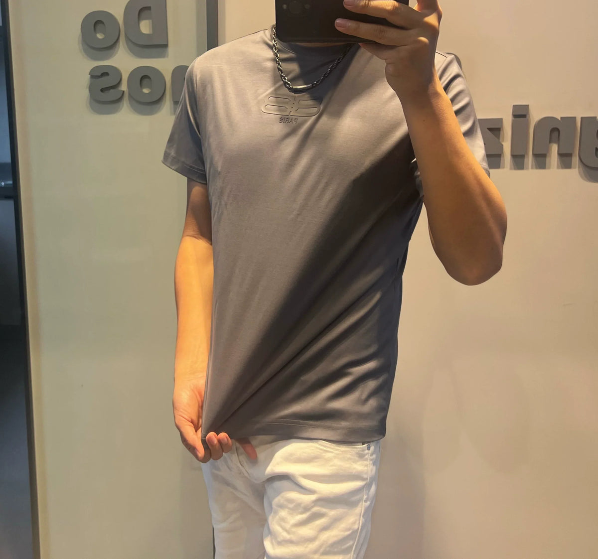 Damen-T-Shirt, runder Halsausschnitt, kurze Ärmel, Baumwolle, vielseitig-2