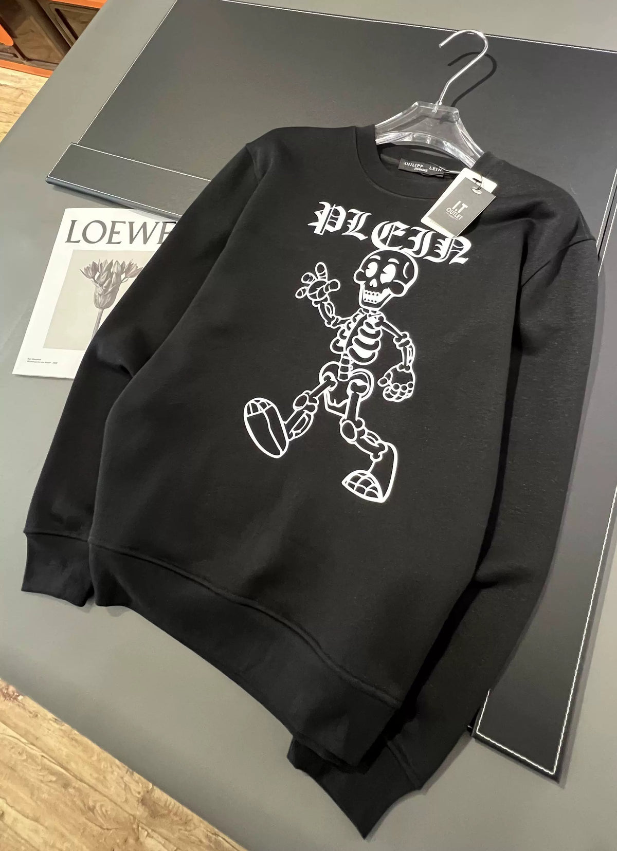 Herren-Sweatshirt mit Rundhalsausschnitt aus Fleece, 100% Baumwolle, ultrawarm-1