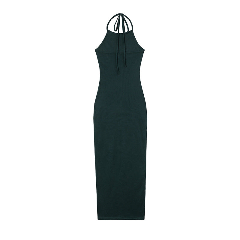 Damen-Midikleid, Bodycon, Polyester-5