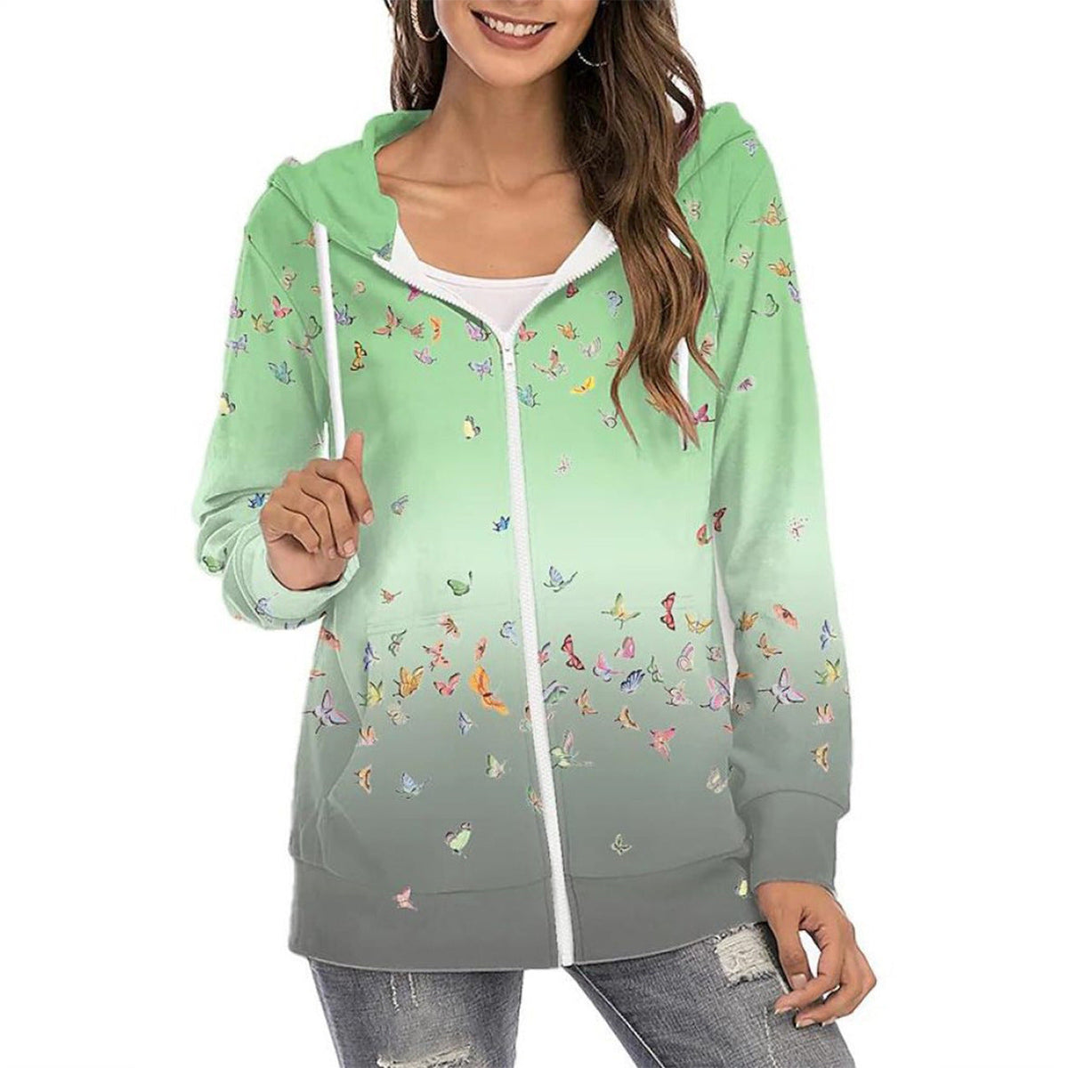Variant image for Damen-Pullover, klassisches Design, weiche Baumwolle-31
