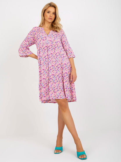 Variant image for Damen-A-Linien-Kleid, kurze Ärmel, Polyester-16