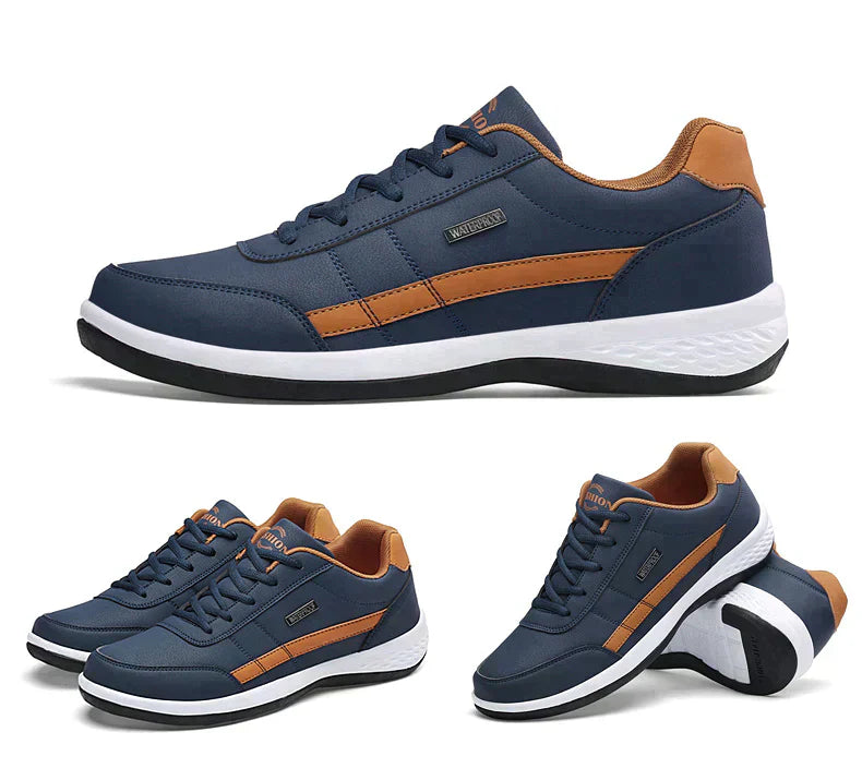 Herren-orthopädische Schuhe, wasserfeste rutschfeste ergonomische Stützschuhe 1