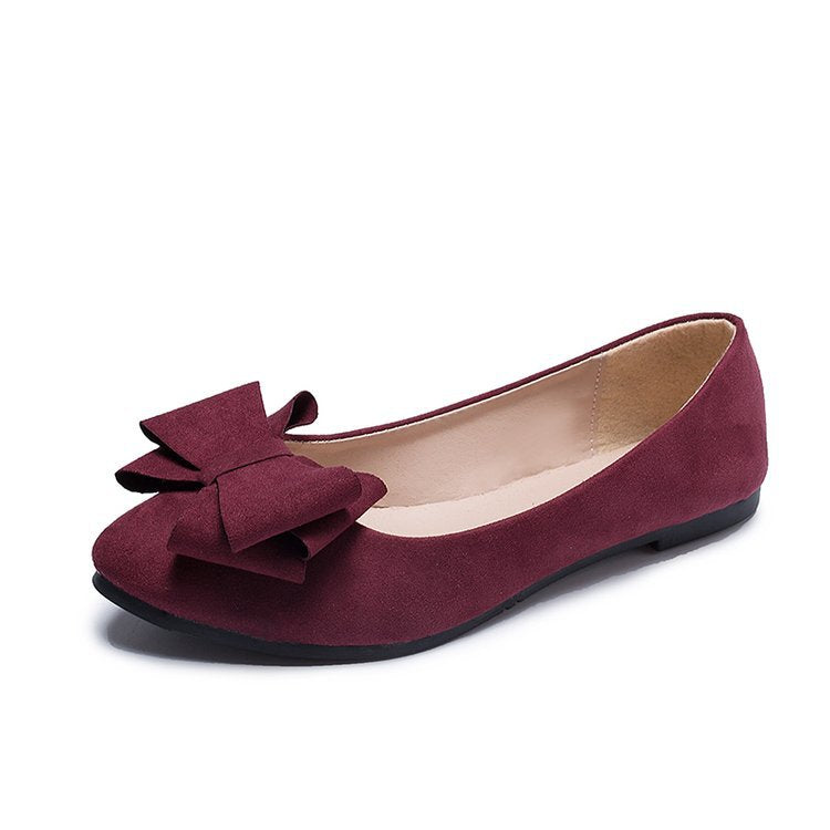 Damen-Ballerinas, Schlaufenapplikation, rutschfeste Sohle, weiches Material 8