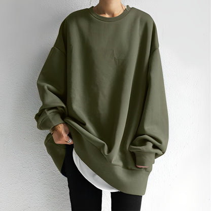 Damen-Oversize-Pullover, weicher Stoff 3
