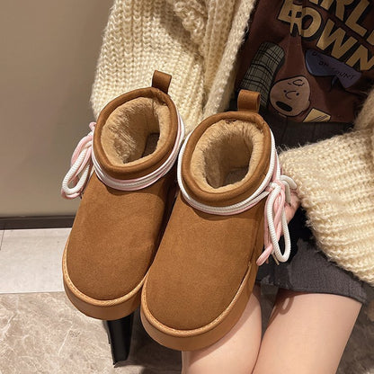 Damen-Mokassins mit Schnürung und weichem Synthetik-Obermaterial – bequeme und trendige Schuhe für den Alltag 5