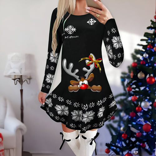 Damen-Minikleid, glitzernd, leicht, Material, für festliche Anlässe-1
