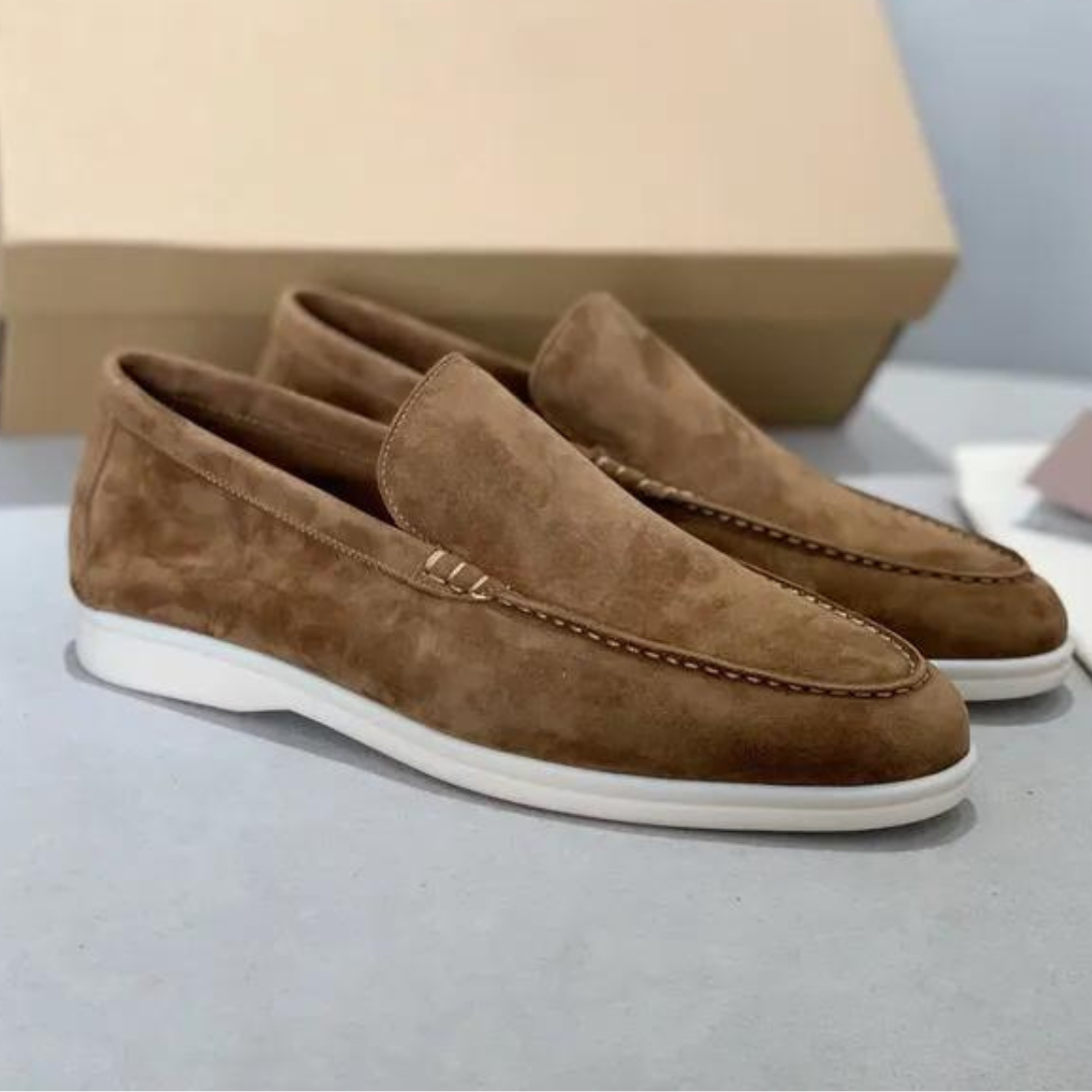 Variant image for Herren-Loafer, Wildleder, elegantes Design, mit detaillierten Nähten-23