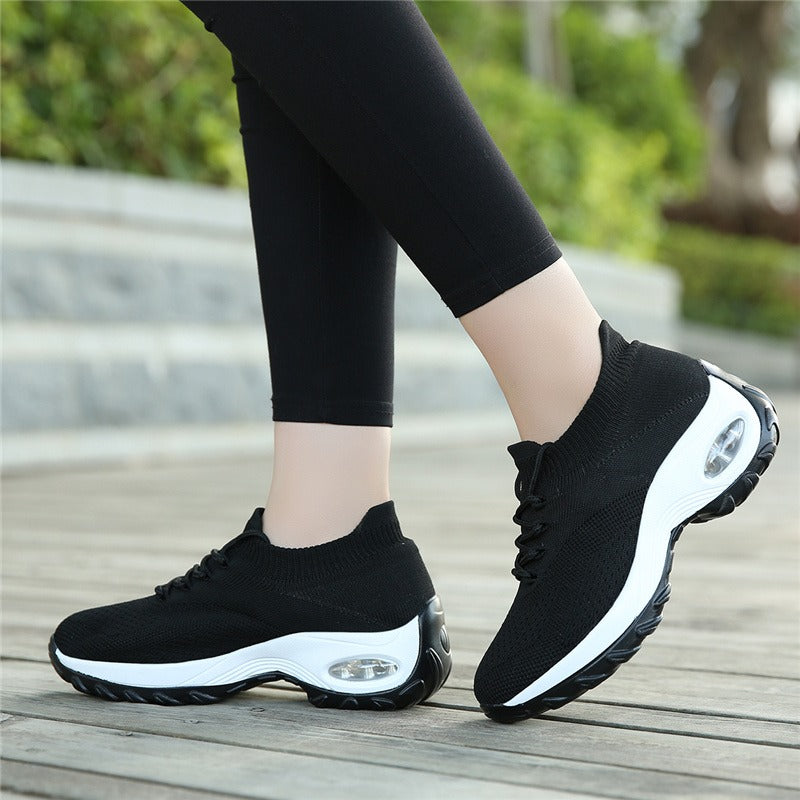 Ergonomische stoßdämpfende Schuhe aus Synthetikmaterial für Damen – atmungsaktiv und flexibel, Größe 36-46 6