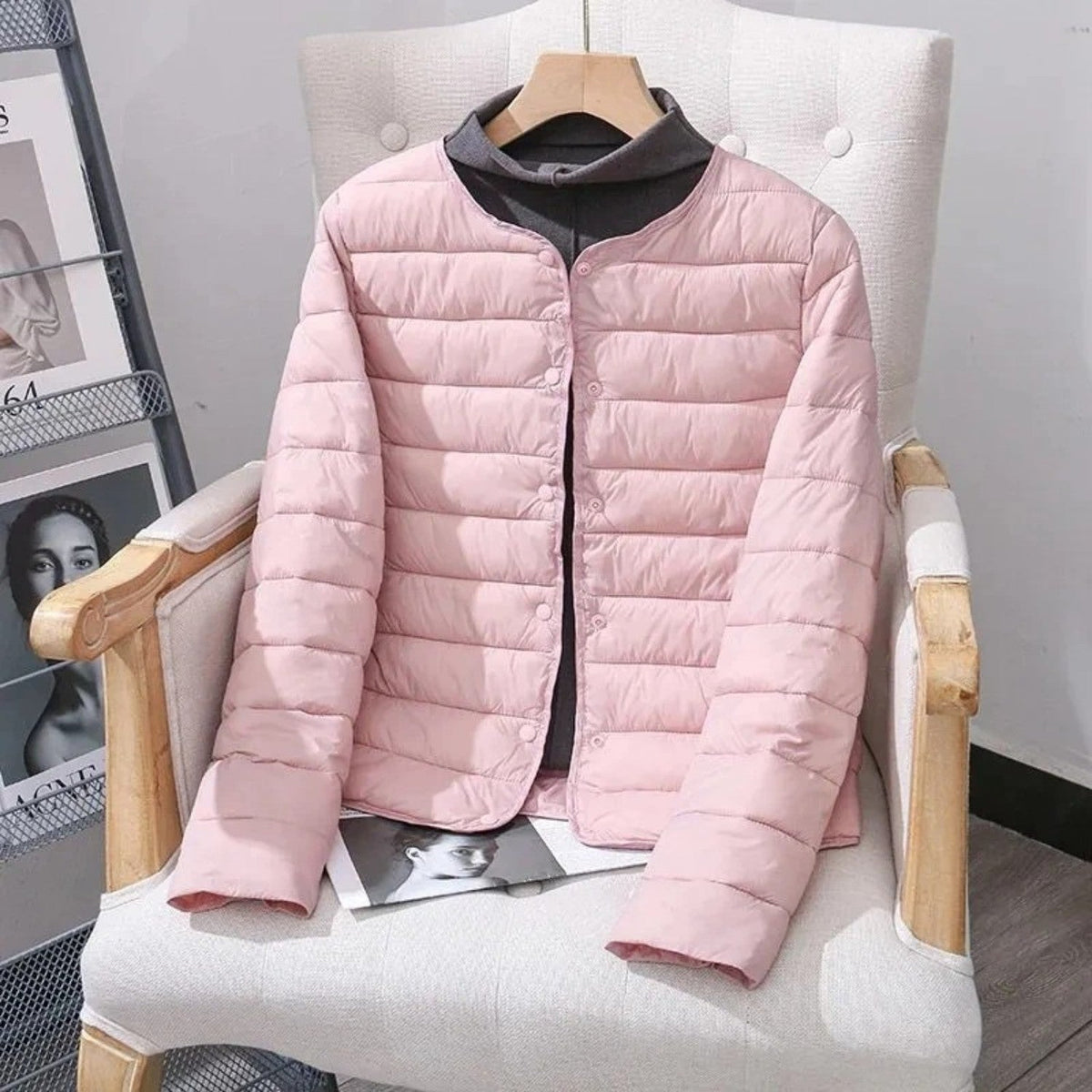 Variant image for Damen Winterjacke Lang Trendig Polyester-33