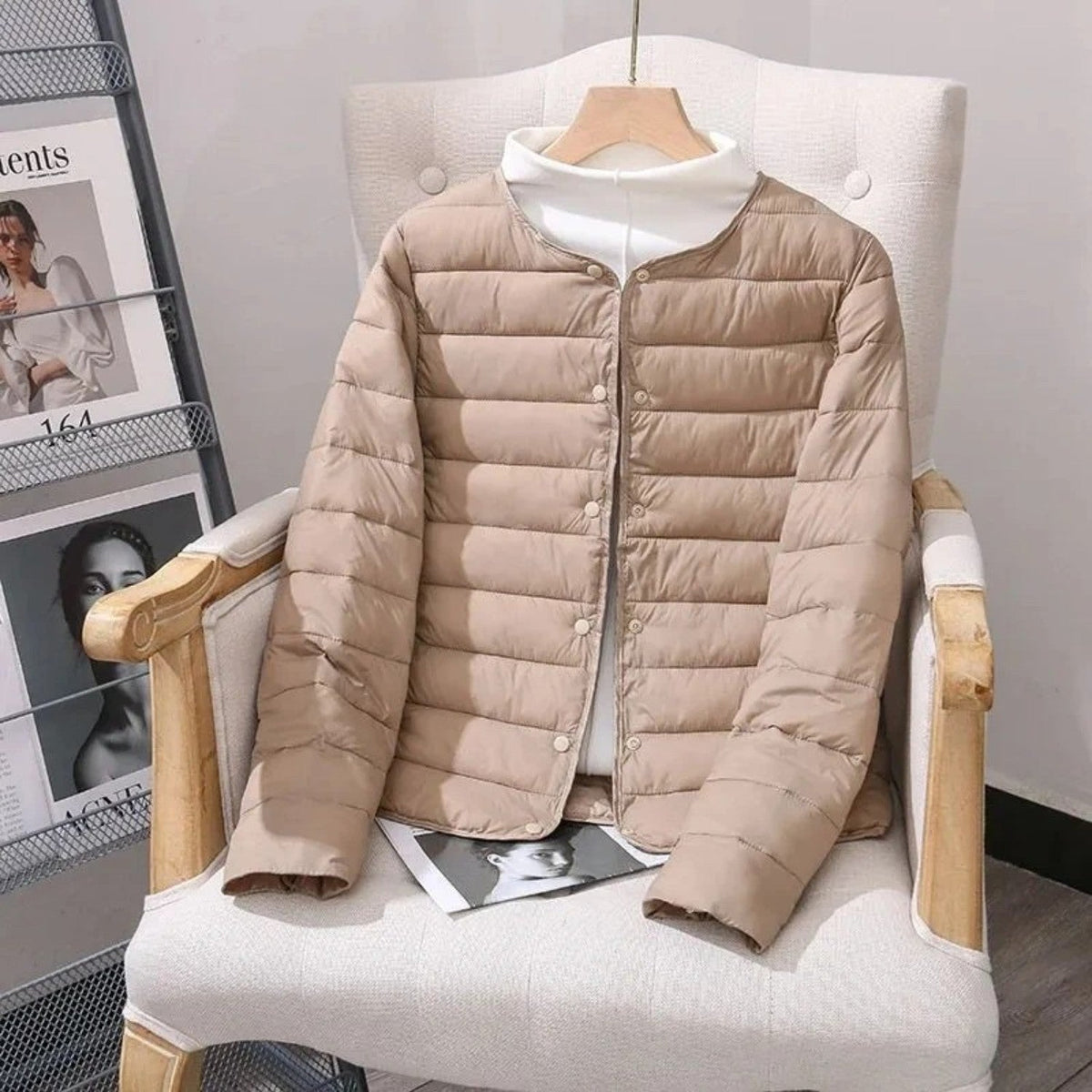 Variant image for Damen Winterjacke Lang Trendig Polyester-49