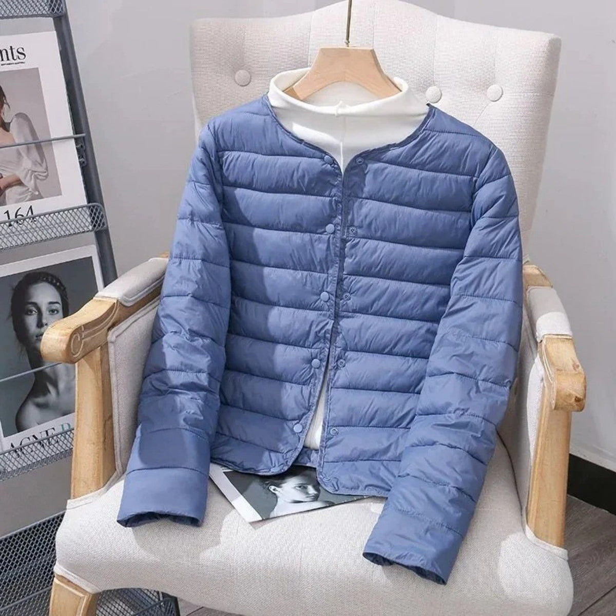 Variant image for Damen Winterjacke Lang Trendig Polyester-17