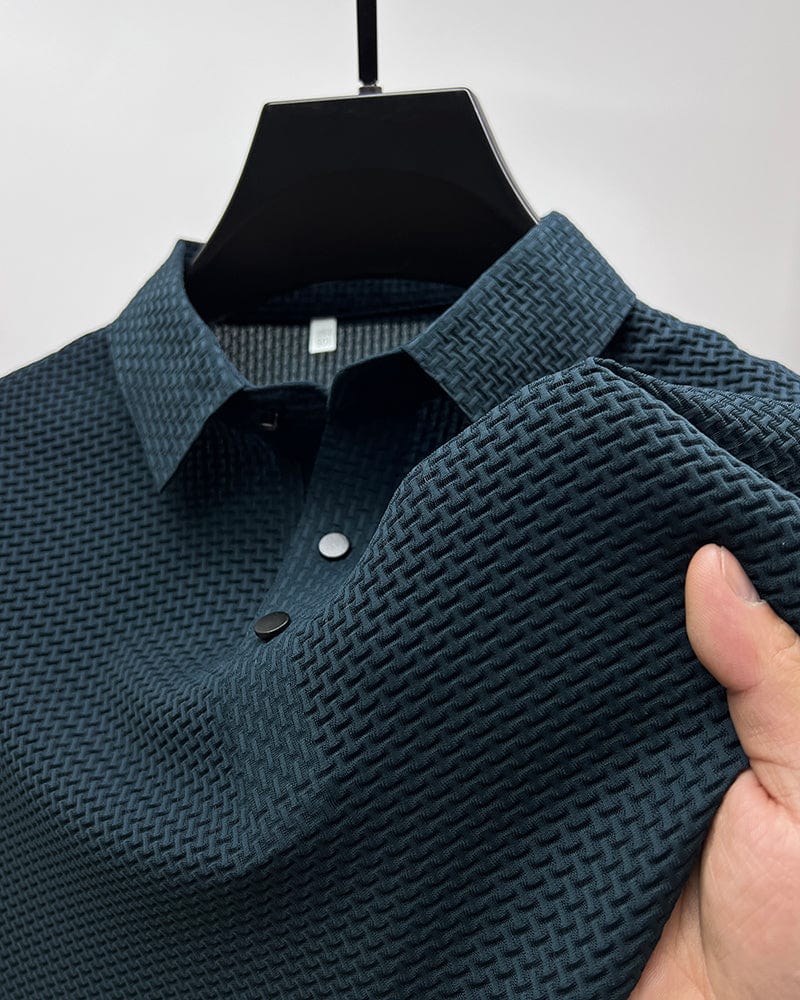 Herren-Poloshirt aus atmungsaktivem Ice Silk – leicht und lässig für Sommeraktivitäten, in mehreren Farben erhältlich 5